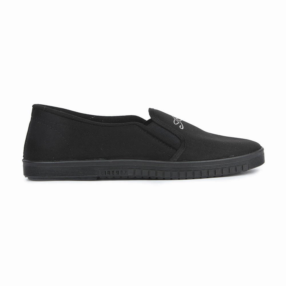 Gliders Casual Slip on Black Moccasins Shoes For Men JOGGING-E By Libertyty Crossover Sniper Basketball Shoes