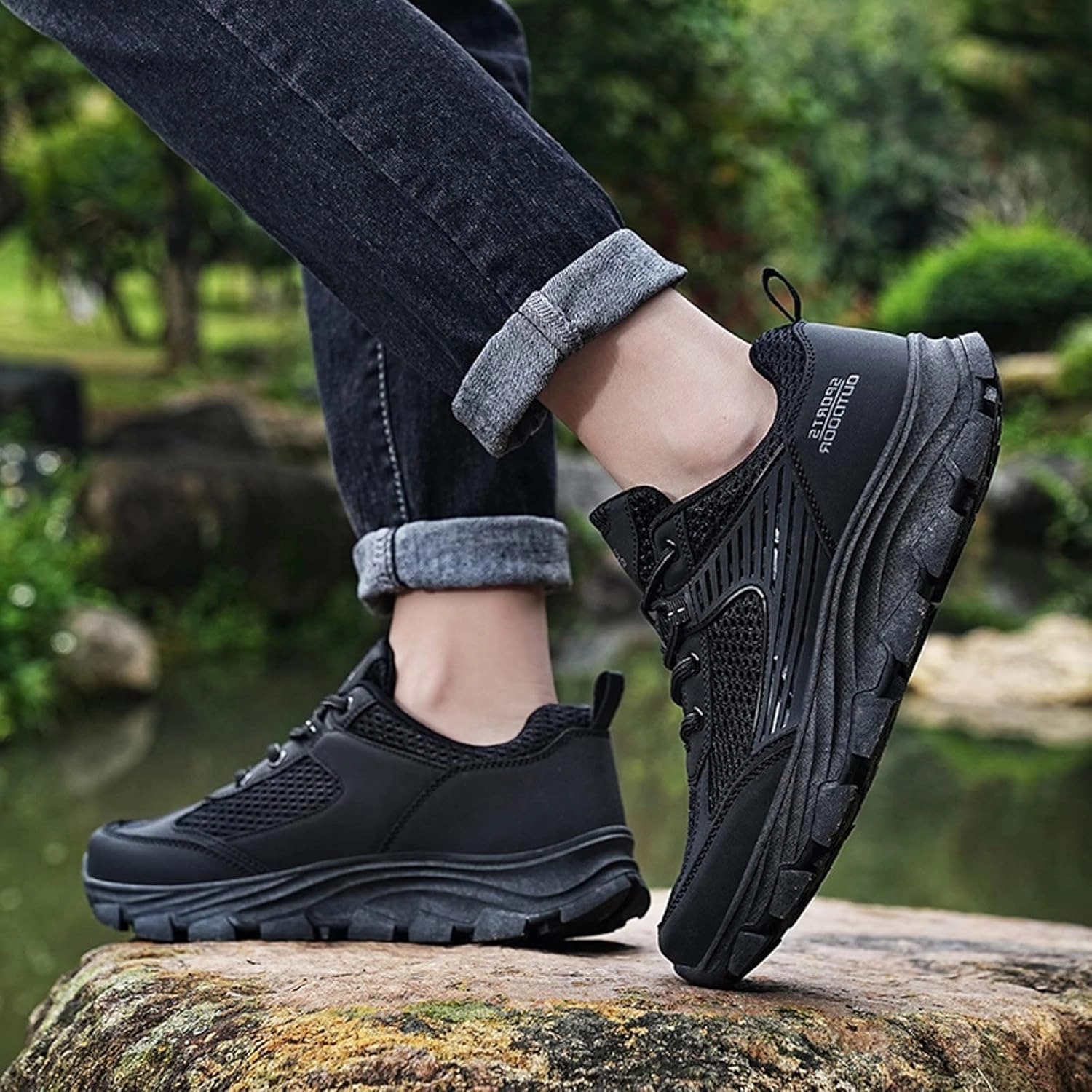 Glitz Casual Slip-on Walking Shoes Mens Athletic Shoes Men's Fashion Sneakers Sneaker for Men Tennis Shoe for Men Comfortable Breathable Sneaker