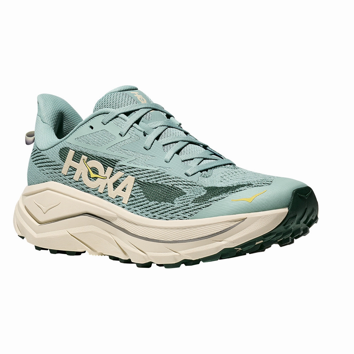 Hoka Challenger 8 Mens | Jade/Truffle Salt Comparable To Shoes