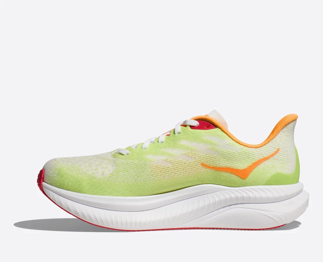 WOMEN'S MACH 6 - B - WHITE/LETTUCE Supination