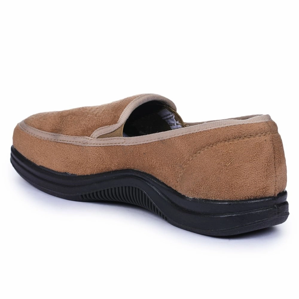 Most Comfortable Casual Slip On Shoes Gliders (Beige) Casual Slip on Shoes For Men 3070-65 By Liberty