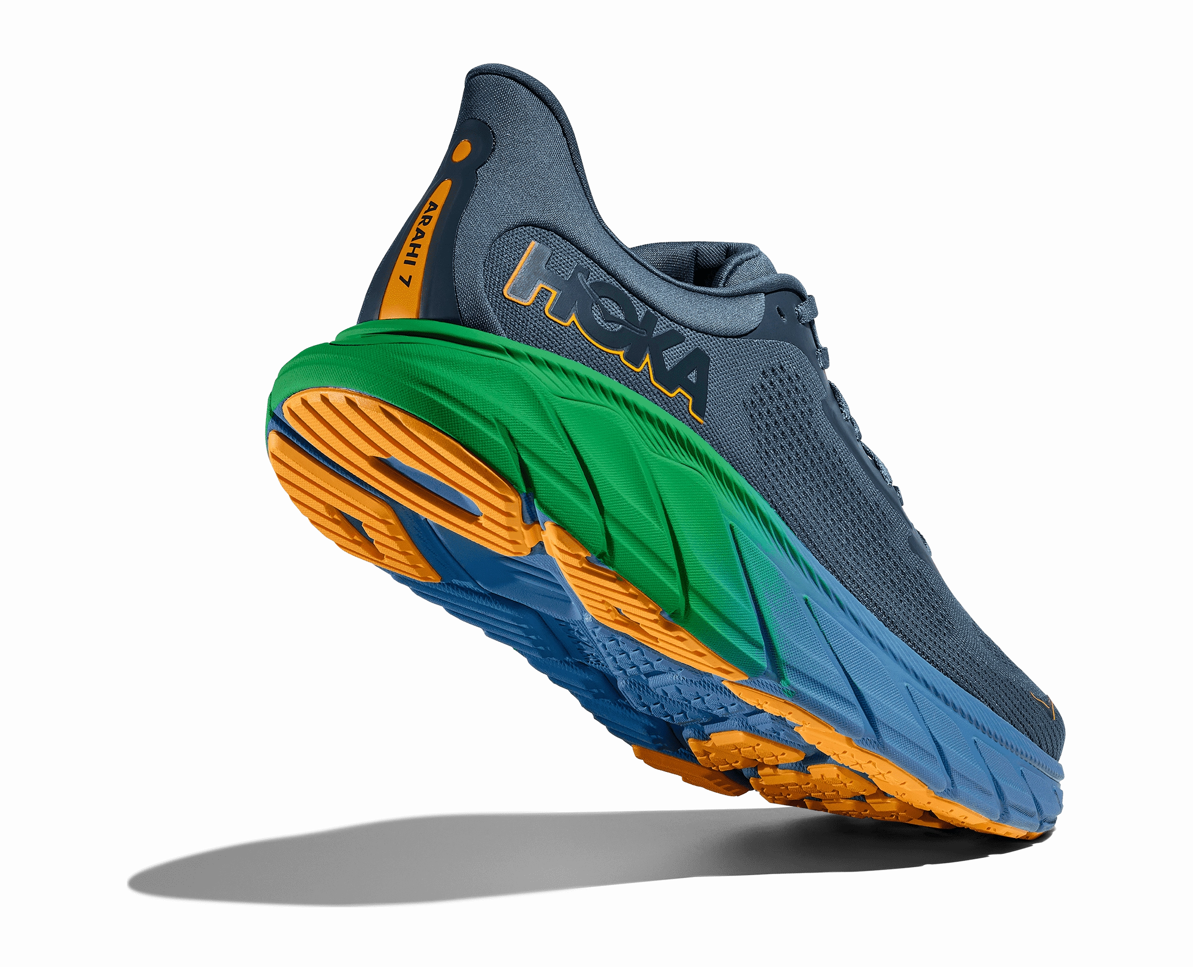 Hoka Arahi 7 M | Thunder Cloud/Stormy Skies | Wide Fit 2E Friday Deal Running Shoes