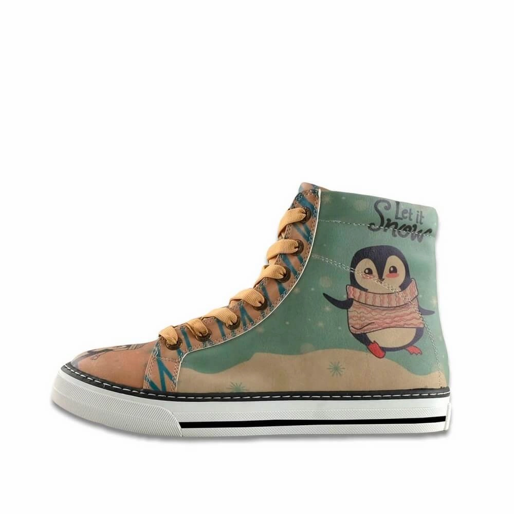 Sneaker Boots CV5043 Brown Wide Calf Boots