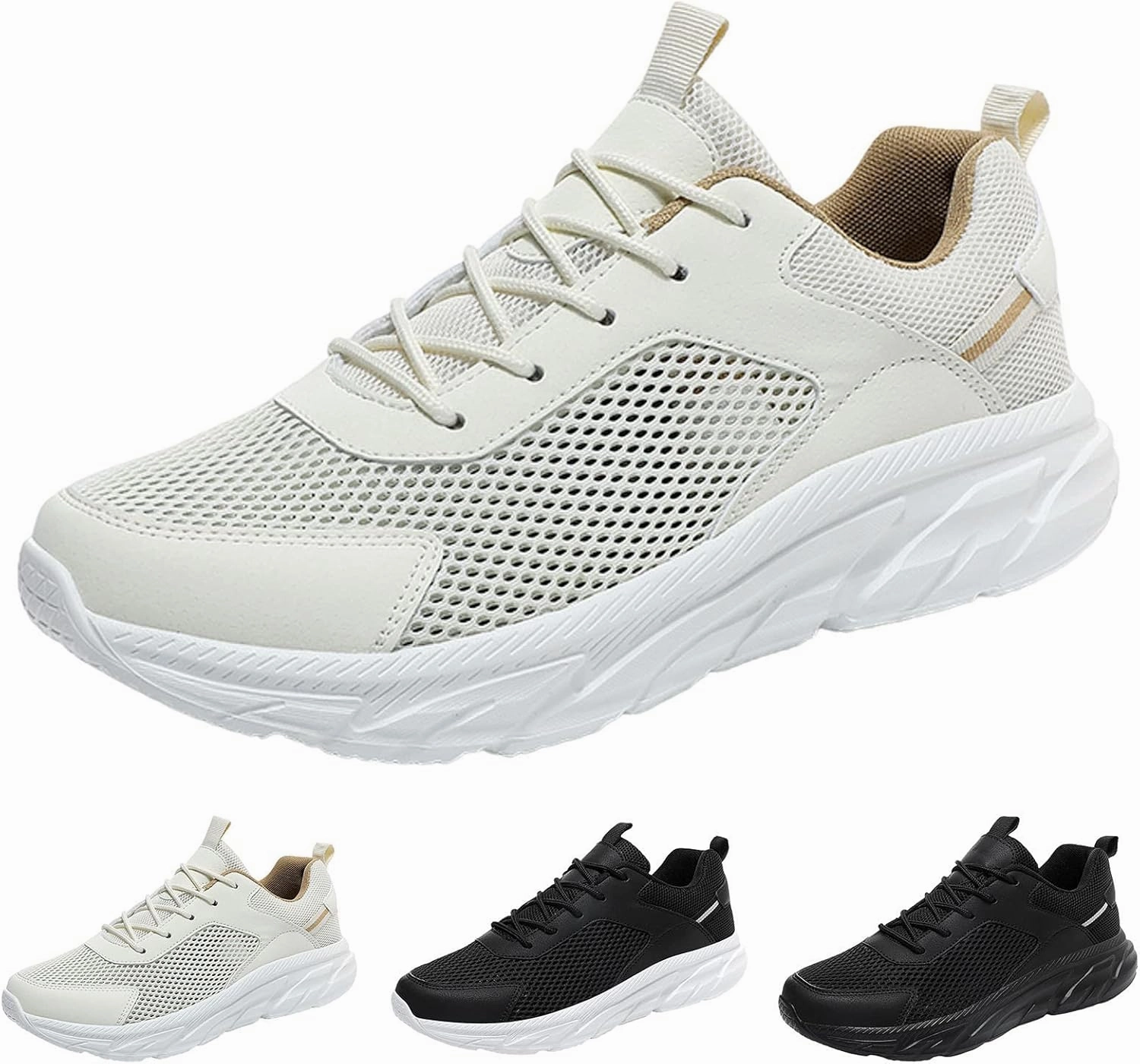 Max Cushion Running Shoes Mens Athletic Shoes Mens Running Shoes Tennis Breathable Athletic Sneakers Lightweight Sport Workout Walking Shoes