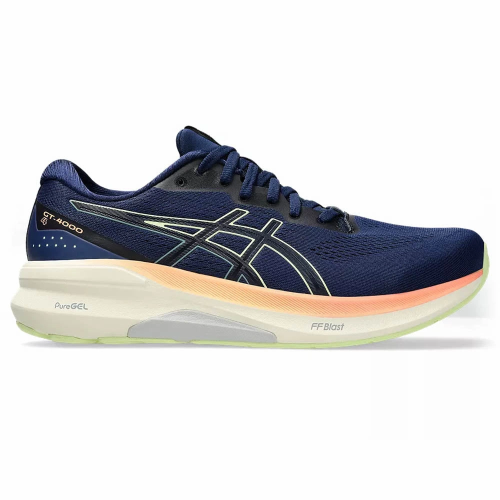 Asics Gel-venture 8 Trail Running Shoes Men's Asics GT-4000 4, Blue Expanse/Cool Matcha, 12 2E Wide
