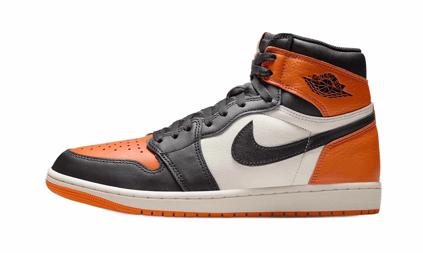 Leather Knee Boots With Block Heel Air Jordan 1 Retro High OG Shattered Backboard (2025)