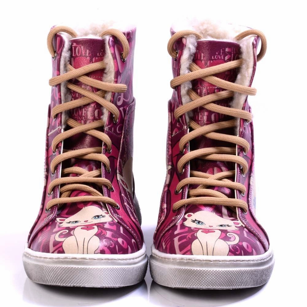 Morgans Boots Sweet Cat Short Boots JAS109