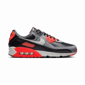 Nike Ja Shoe MENS NIKE AIR MAX 90 PREMIUM_BLACK/PHOTON DUST-COOL GREY