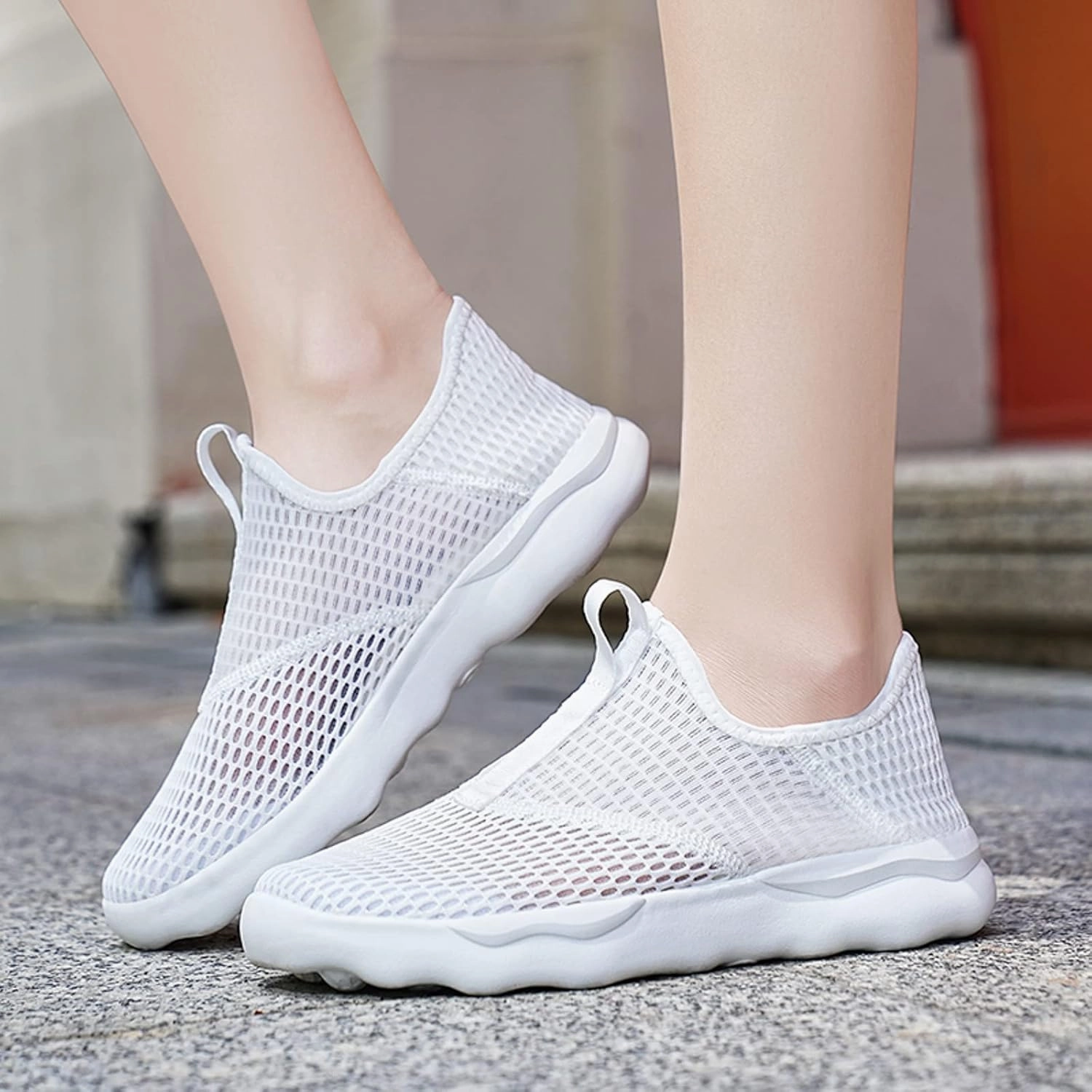Sneakers Online Website Tennis Shoes Men Barefoot Shoes Men Men's Hands Free Slip On Sneaker Lightweight Breathable Walking Gym Tennis Athletic Footwear Slip on Sneakers