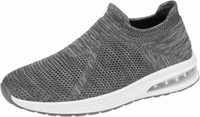 Tennis Shoes Men Barefoot Shoes Men Men's Hands Free Slip On Sneaker Lightweight Breathable Walking Gym Tennis Athletic Footwear Slip on Sneakers Tb 490 Rife Sheen Leather Sneakers