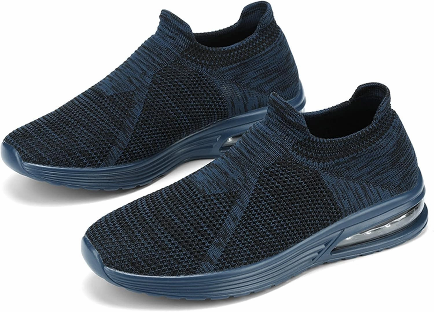 Tennis Shoes Men Barefoot Shoes Men Men's Hands Free Slip On Sneaker Lightweight Breathable Walking Gym Tennis Athletic Footwear Slip on Sneakers Golf Sneakers