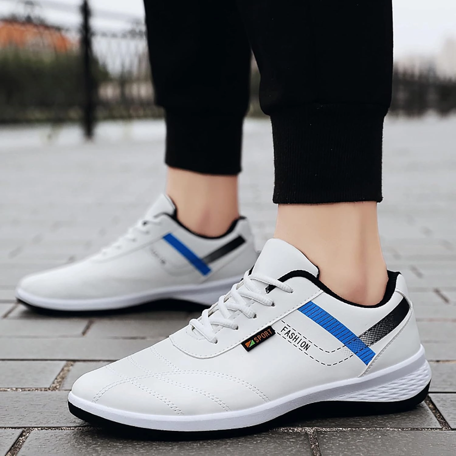 All White Nursing Sneakers Tennis Shoes Men White Tennis Shoes Men Non Slip Running Lightweight Workout New Sneakers for Men's Comfortable Walking Comfortable for Black Barefoot