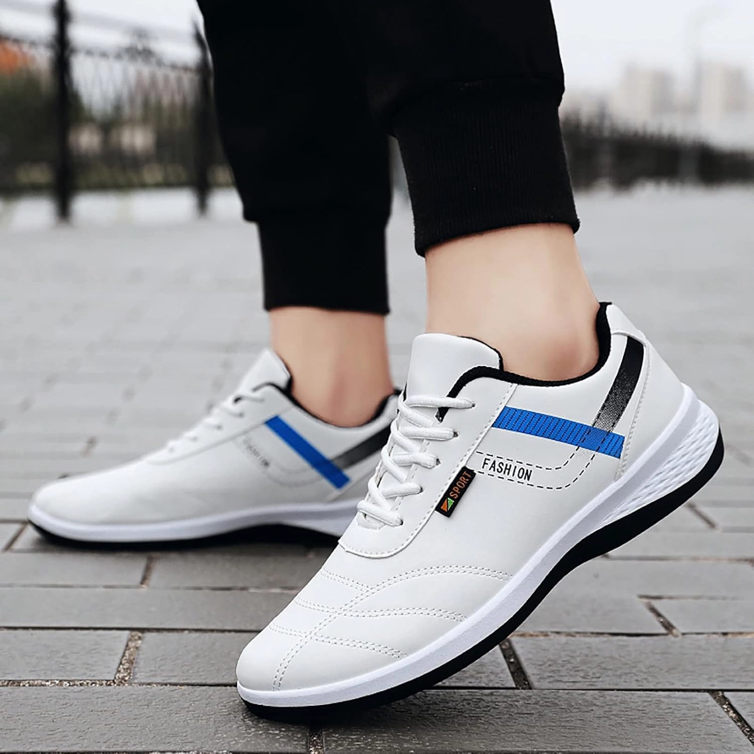 Tennis Shoes Men White Tennis Shoes Men Non Slip Running Lightweight Workout New Sneakers for Men's Comfortable Walking Comfortable for Black Barefoot Kobe Sneakers