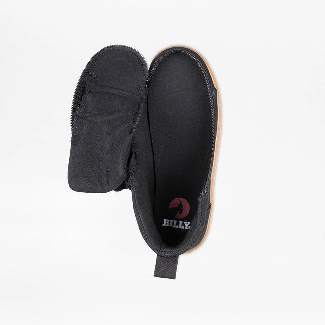 Toddler  - Black/Gum CS Canvas Shoes Best Leather Skate