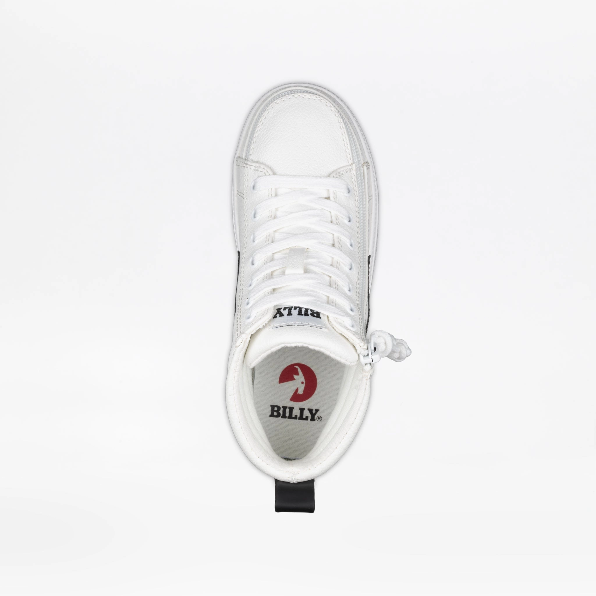 Toddlers - White/Black BILLY CS High Globe Tilt Skate Shoes