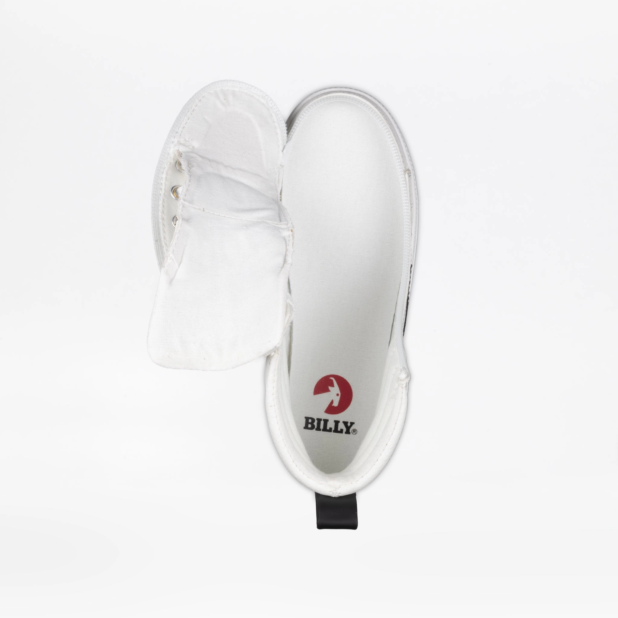 Toddlers - White/Black BILLY CS High Best Skate Shoes