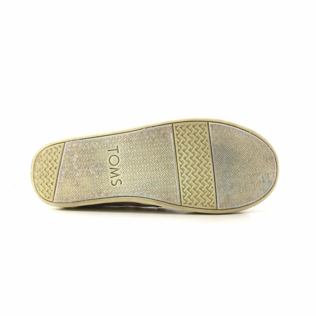 TOMS ALPARGATE Suede Slip On Slippers