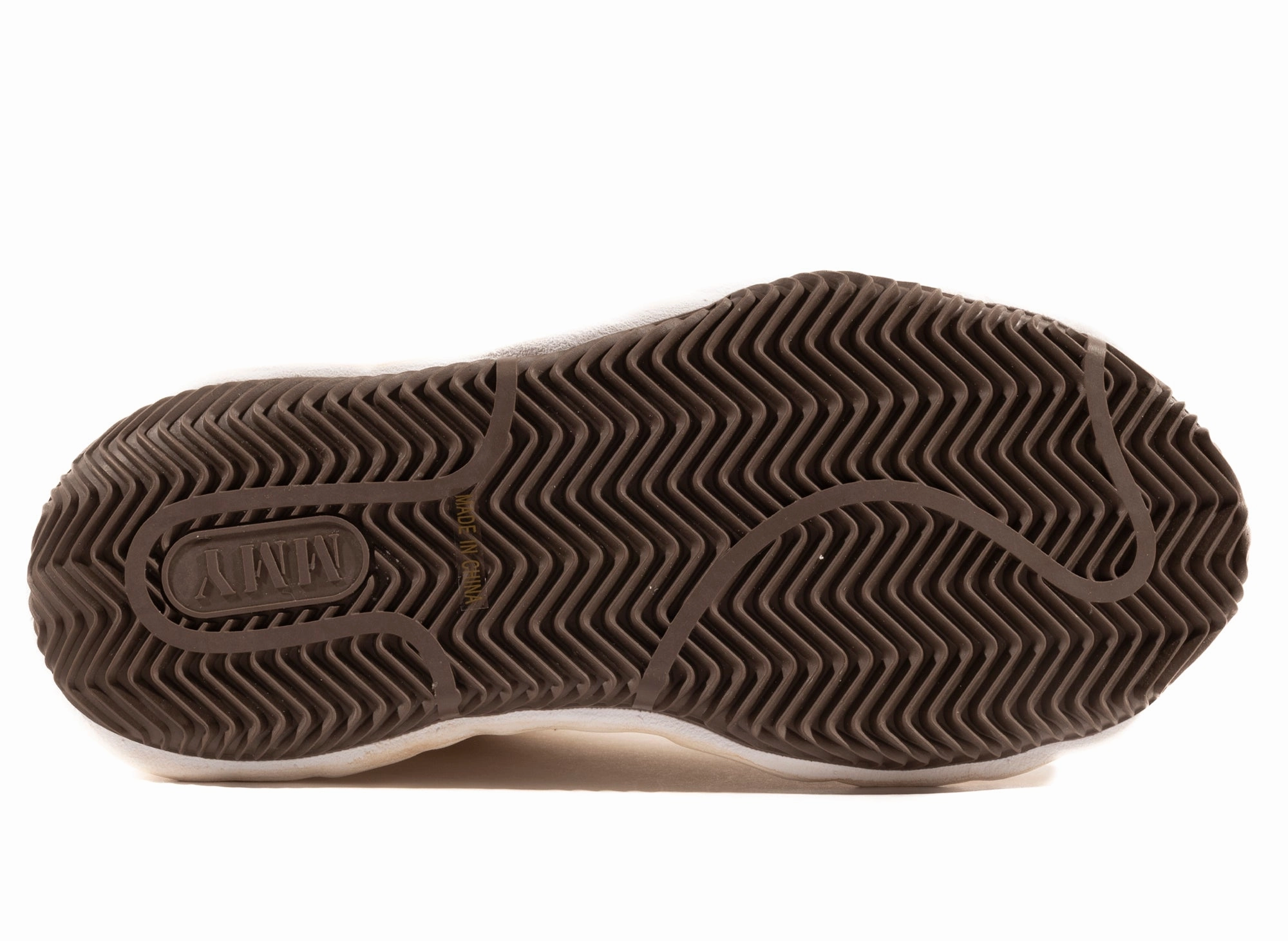 Foot Numbing Cream For High Heels Maison Mihara Yasuhiro Canvas Blakey High-Top Sneaker in White