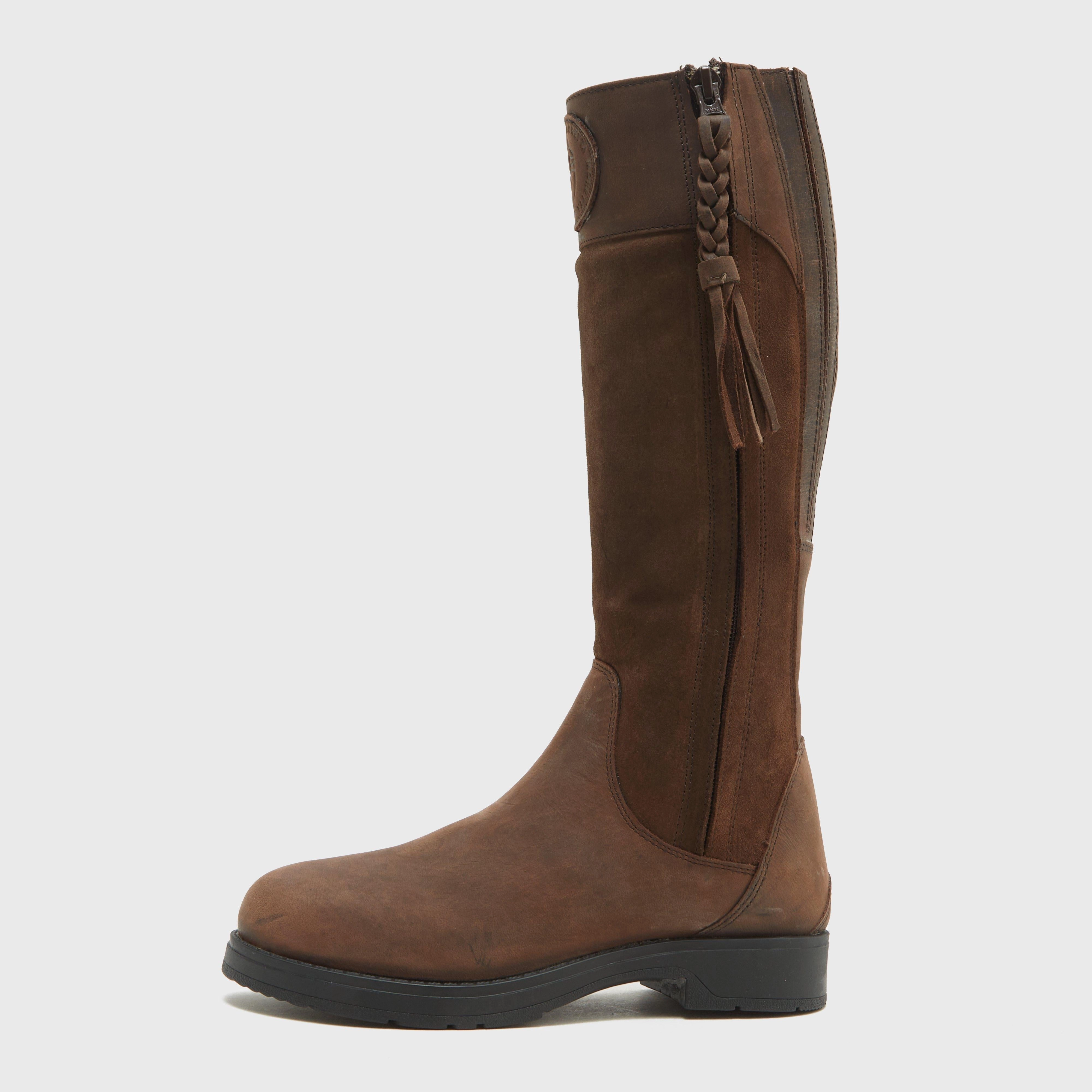 Ankle Boots In Leather Kids Varallo Country Boots Brown