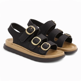 Flat Grey Shoes Trp3506 kids sandal