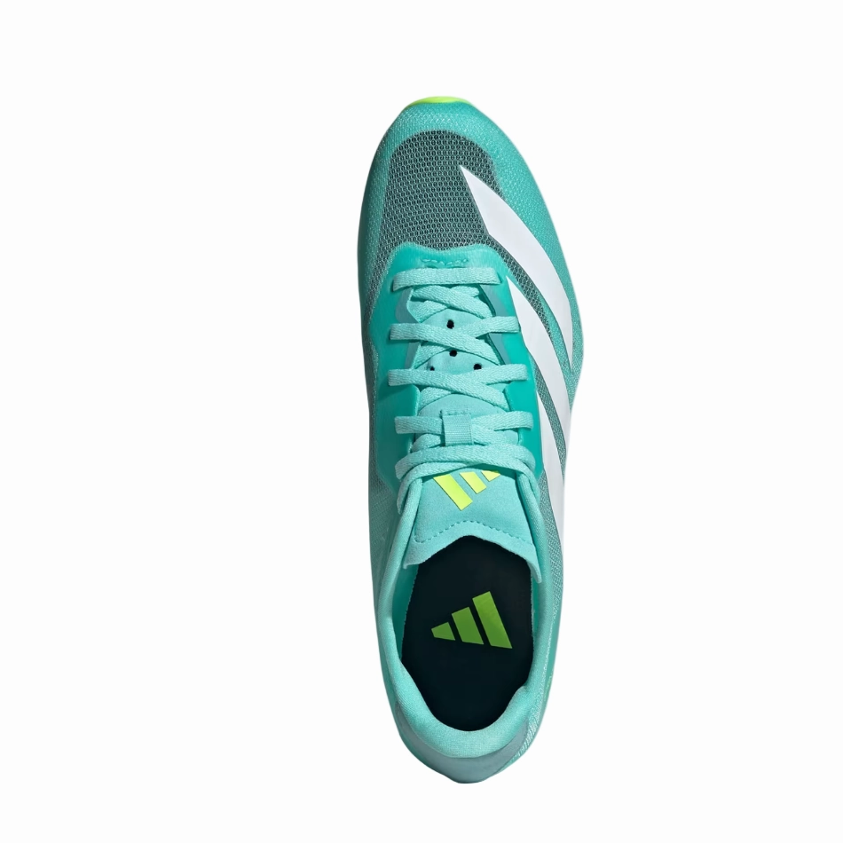 Adidas Unisex Sprintstar Track Spikes in Flash Aqua/Cloud White/Lucid Lemon AW25 Adidas Fc Bayern Shoes