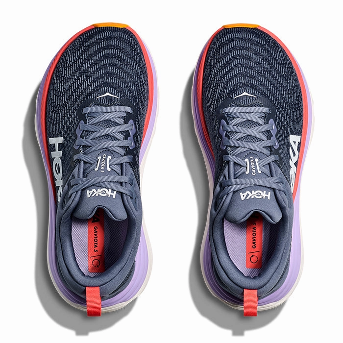 Womens Hoka Gaviota 5 Wide in Anchor/Grapefuit Albany Oregon