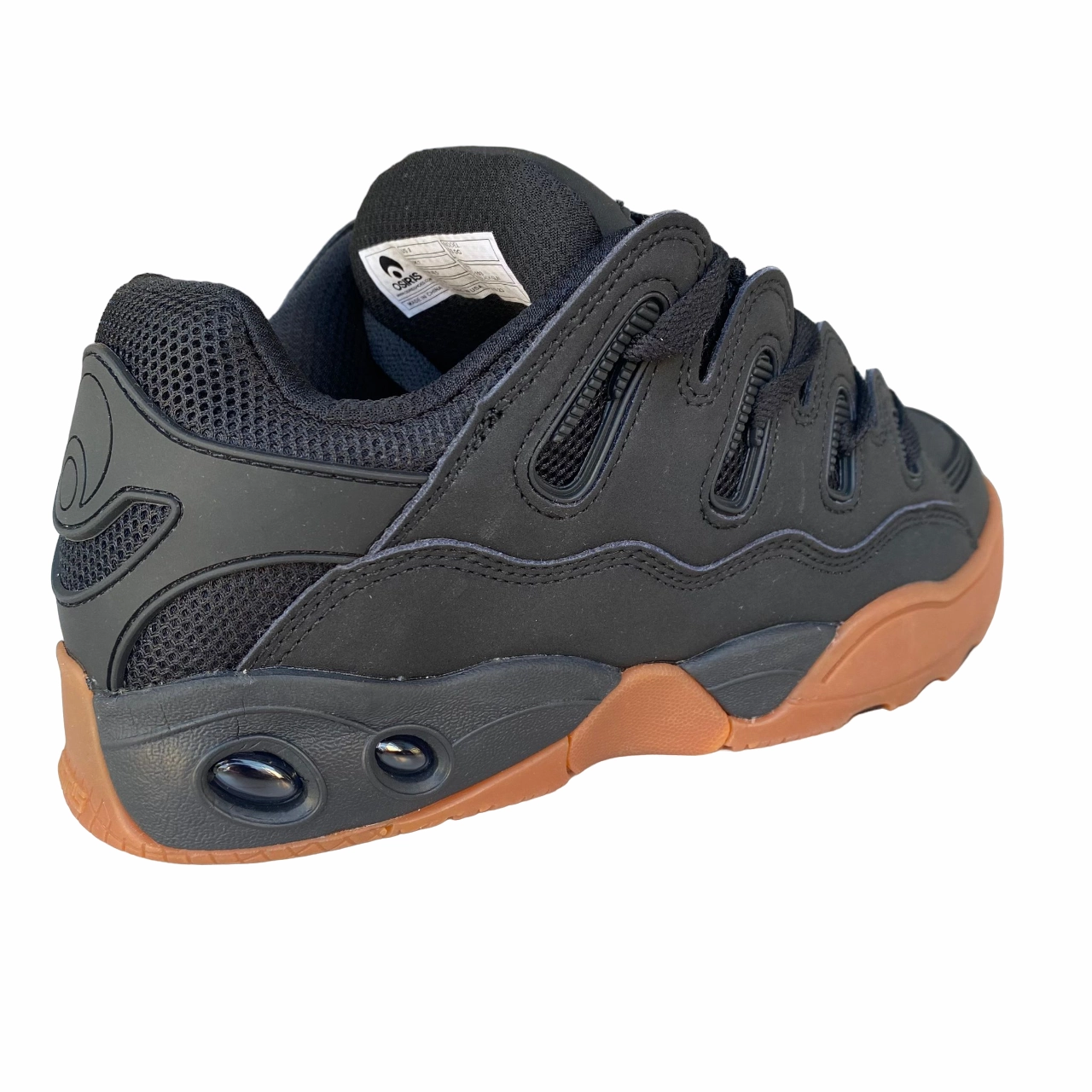 Osiris scarpe da skate da uomo 3D OG 1371-103 nero-gomma Mid High Skate