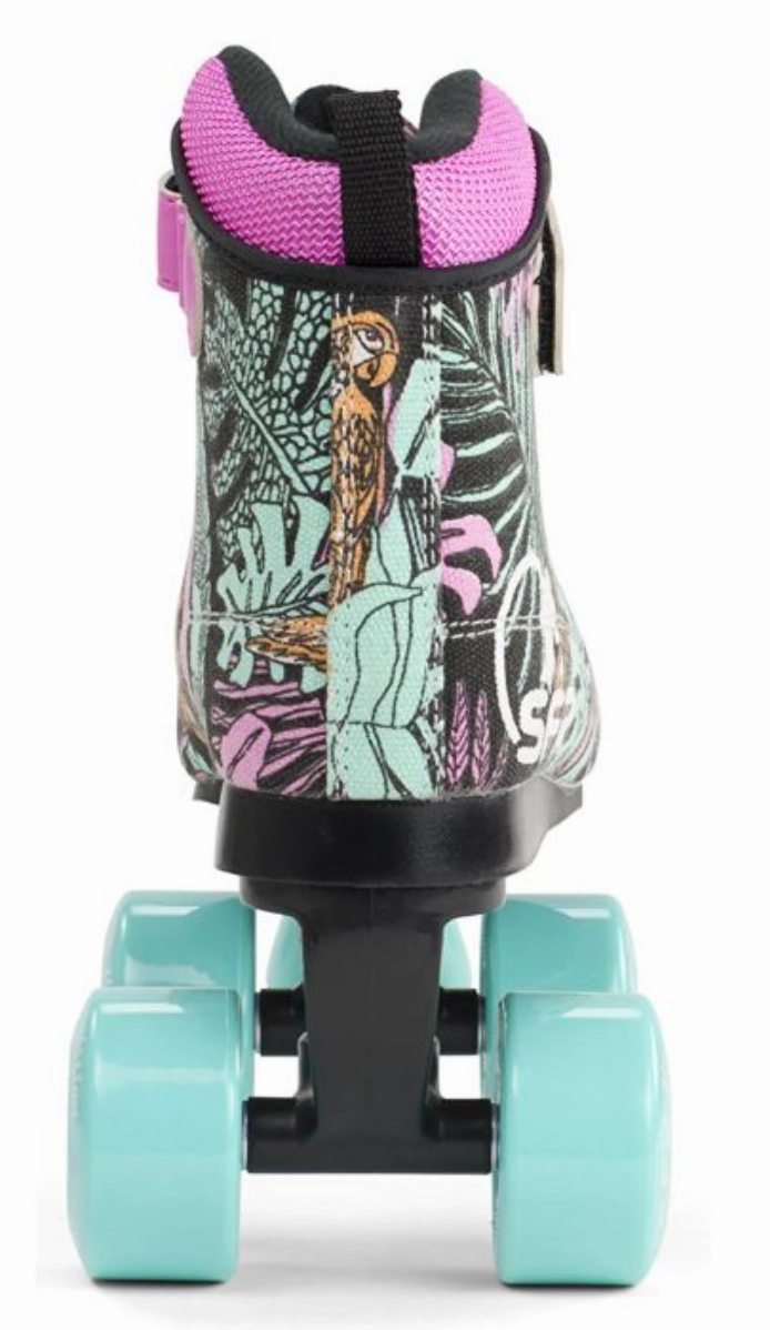 Best Hi Top Skate Shoes Sfr Vision Canvas Quad Roller Skates - Floral