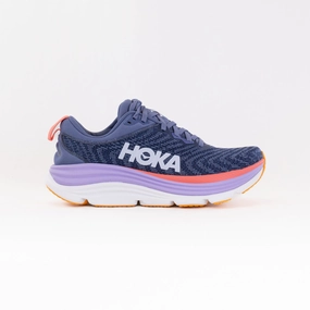 Hoka Gaviota 5 Wide (Women's) - Anchor/Grapefruit Shoes Salt Lake City
