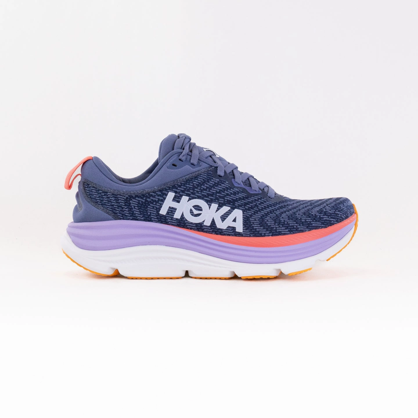 Shoes Santa Clarita Hoka Gaviota 5 Wide (Women's) - Anchor/Grapefruit