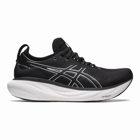 Asics Sonoma Trail Running Shoes Men's Asics Gel-Nimbus 25, Black/Pure Silver, 13 D Medium