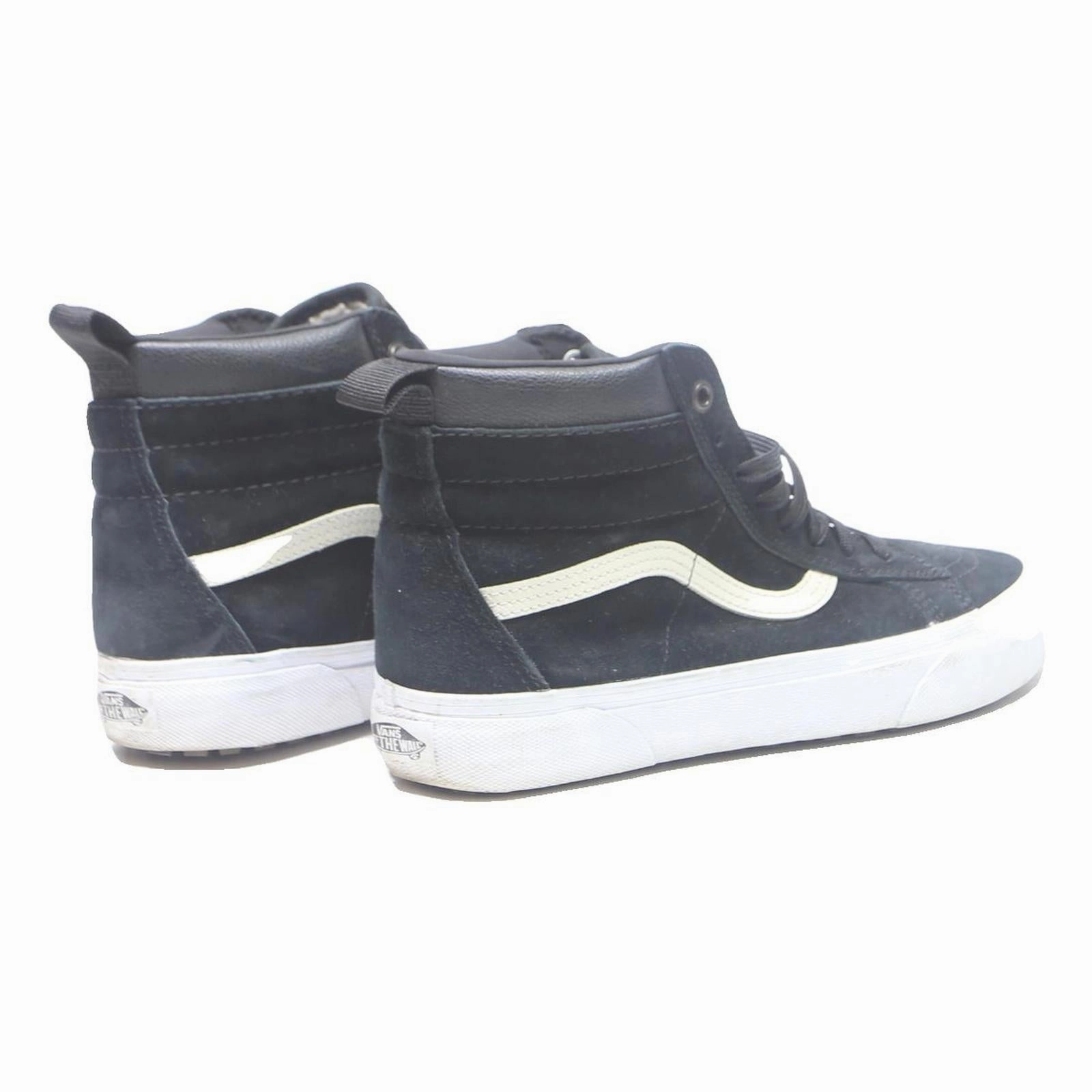 VANS Sk8-Hi Womens Black Canvas High Top Trainers UK 5.5 Classic Skate Shoes Stag Skate Shoe
