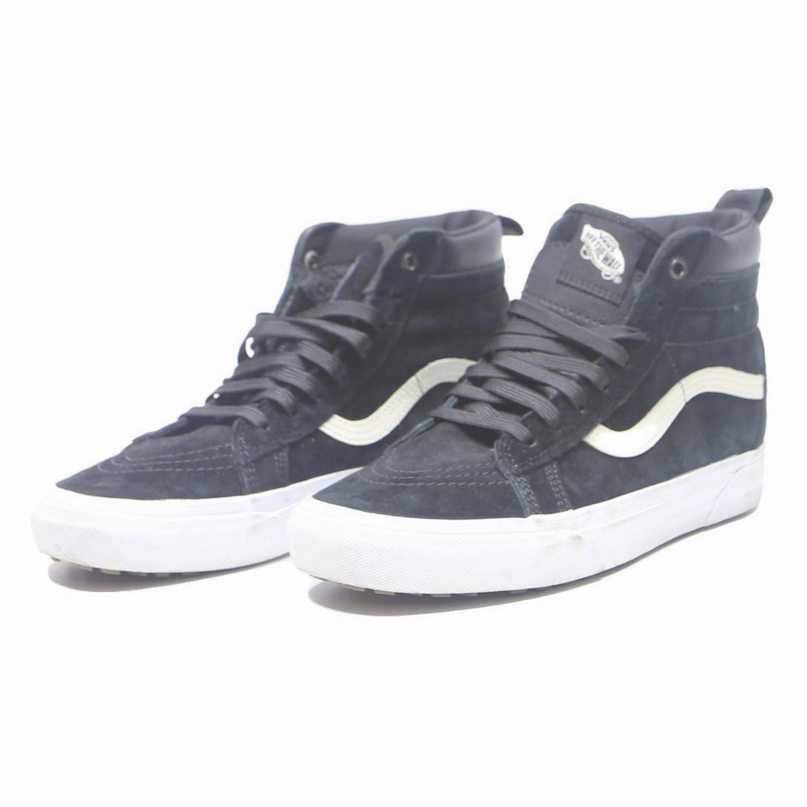 Sb Chron Skate VANS Sk8-Hi Womens Black Canvas High Top Trainers UK 5.5 Classic Skate Shoes