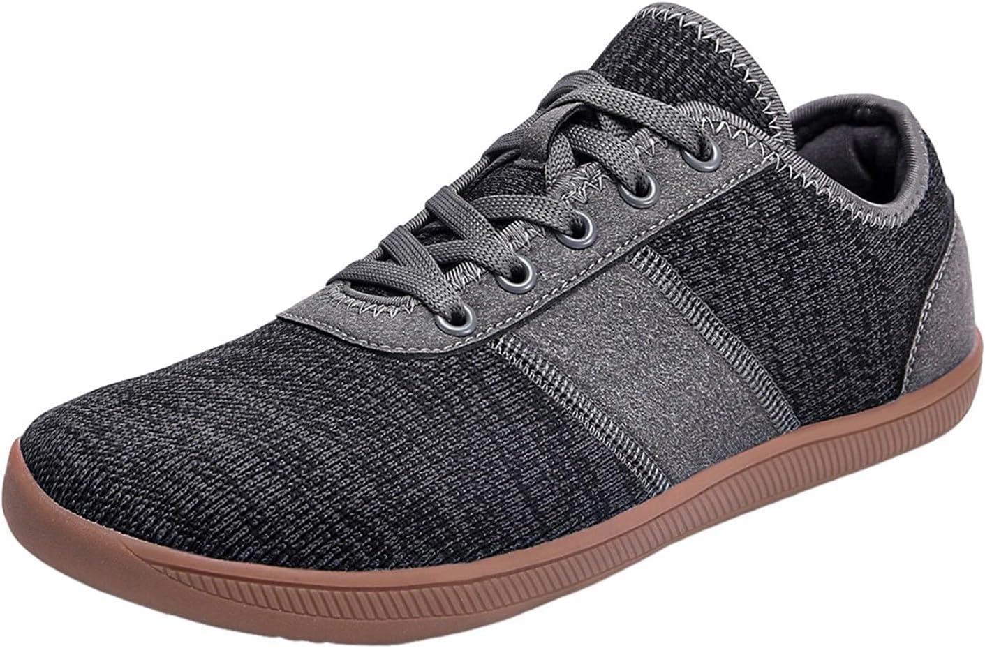 Toe Shoes For Running IWIHMIV Mens Non Slip Shoes Men's Tennis Shoes Walking Tennis Shoes for Men Mens Walking Shoes Lightweight Mens Slip On Sneakers