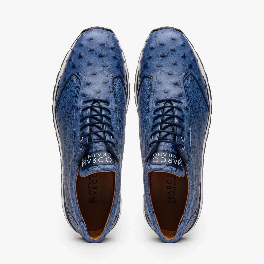 Dress Shoe Sneaker Hybrid Scanno Antique Navy