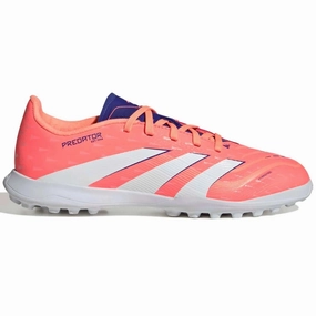 adidas JR Predator League Turf Soccer Shoes - Coral Blaze Pack (FA25) Superfly Cleats Soccer