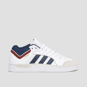 Skate Shoe Warehouse adidas Skateboarding Tyshawn Pro Skate Shoes - Cloud White / Collegiate Navy / Grey One