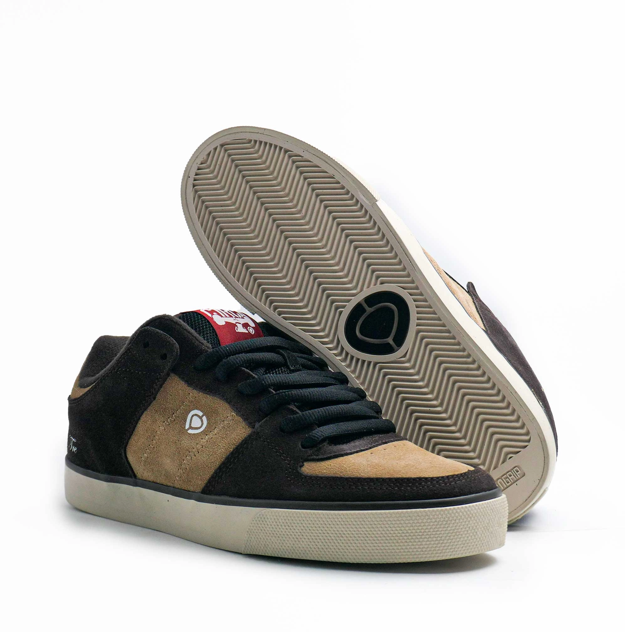 Asher Dx Suede Skate Shoes Tre