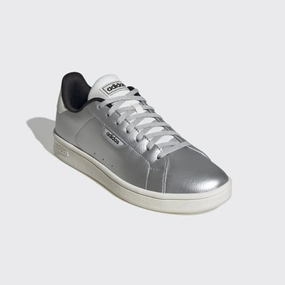 Adidas Road Cycling Shoes URBAN COURT SHOES - Matte Silver/Core Black/Off White