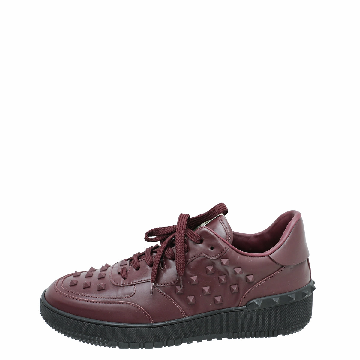 Valentino Burgundy Rock Be Low Top Men Sneakers 45 Rainbow Sneakers