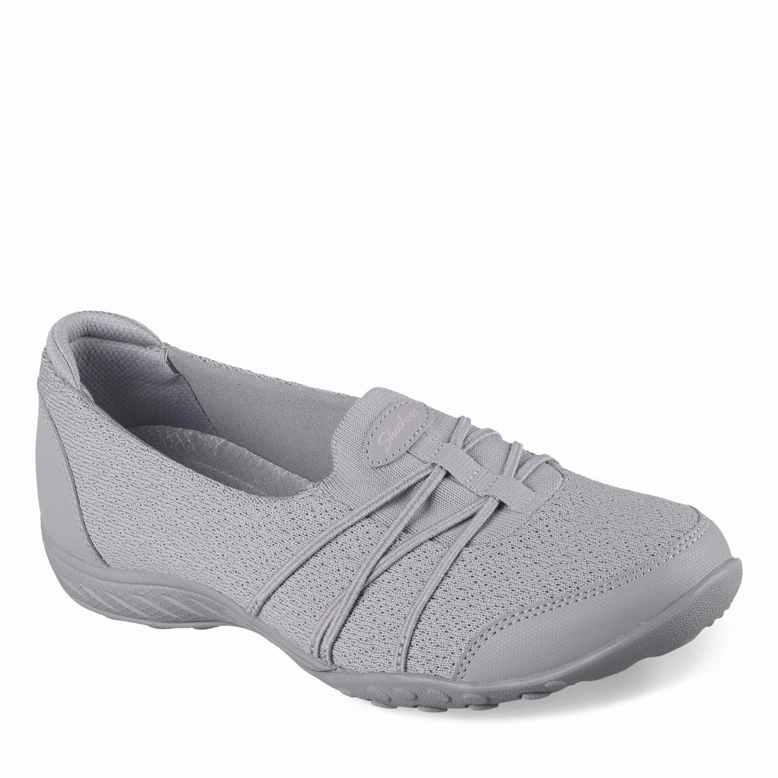 Women's Skechers, Relaxed Fit: Breathe-Easy - Harbor Hues Sneaker Slip On Espadrille Flats