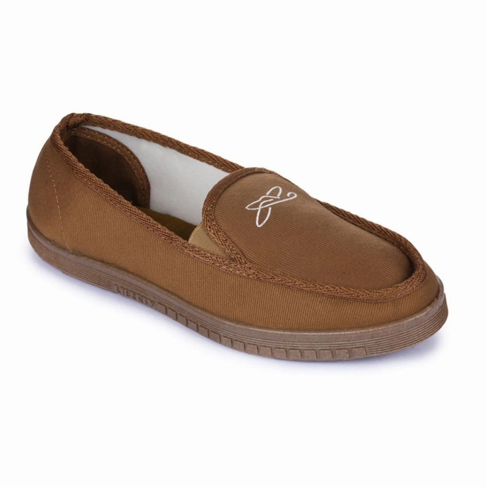 A-HA Beige Casual Non Lacing Shoes For Men WALKER-E By Liberty Espadrilles Met Veters