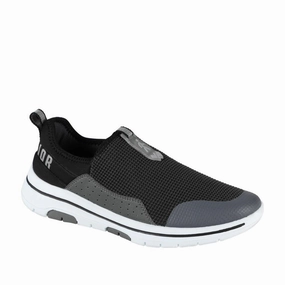 Suede Smart Casual Shoes Warrior Grey Non-Lacing Casual Shoes For Men Easy Walk By Liberty