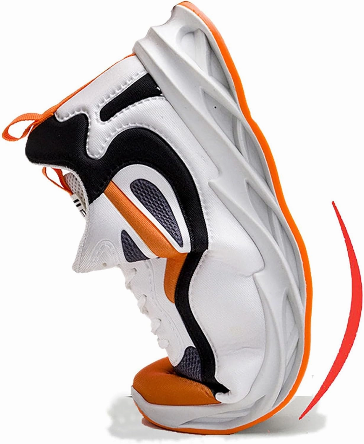 Running Shoes With Lights IWIHMIV Walking Shoes for Men Walking Shoes Mens Tennis Shoes Casual Shoes Men's Breathable Non Slip Outdoor Running Shoes