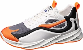 Running Shoes With Cushion IWIHMIV Walking Shoes for Men Walking Shoes Mens Tennis Shoes Casual Shoes Men's Breathable Non Slip Outdoor Running Shoes