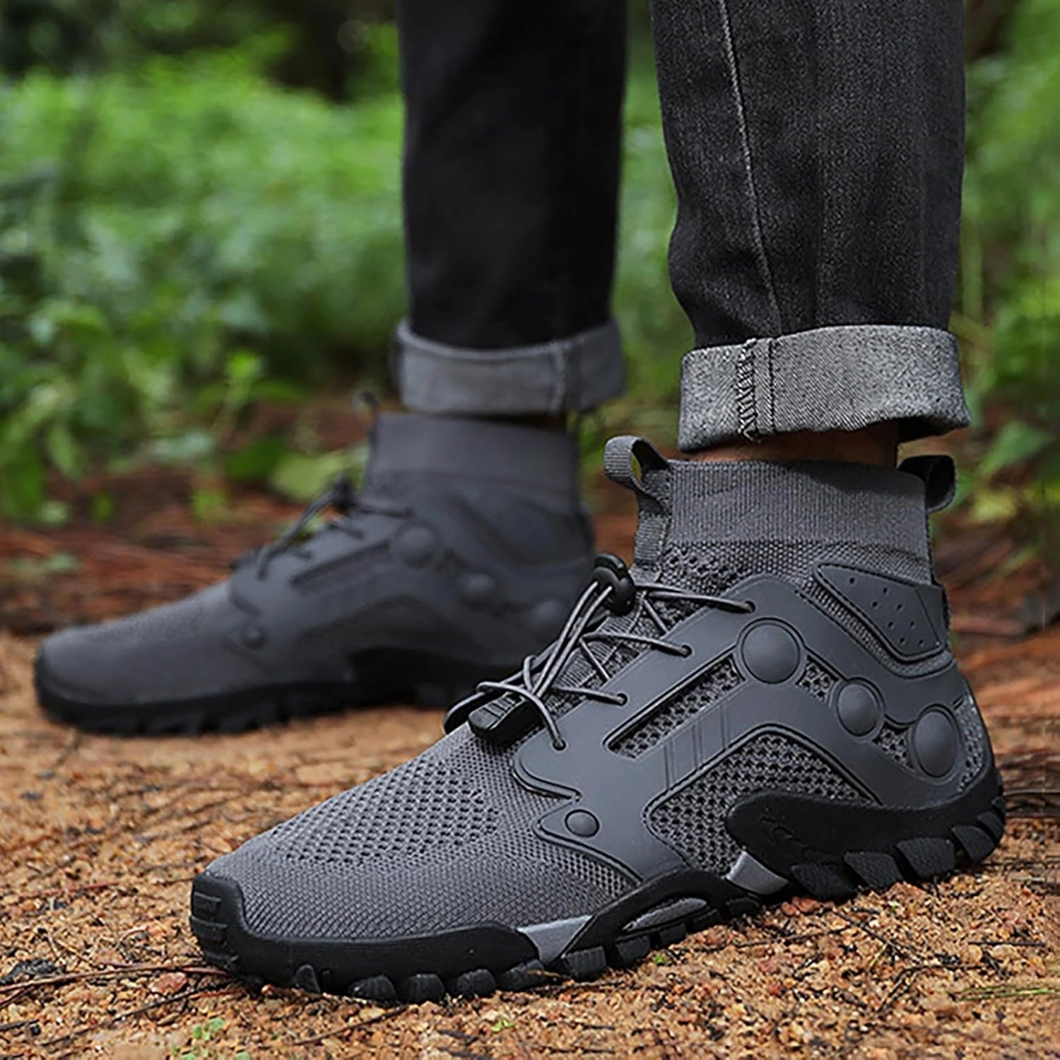 Walking Tennis Shoes for Men Non Slip Outdoor Hiking Shoes Non Slip Men Sport Athletic Running Sneakers Walking Shoes Running Shoes Free Run