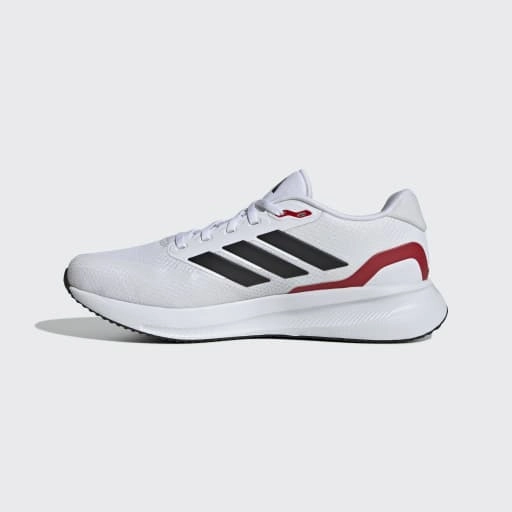 Adidas Ubersonic 4.1 Tennis Shoes RUNFALCON 5 WIDE RUNNING SHOES - Cloud White / Core Black / Better Scarlet