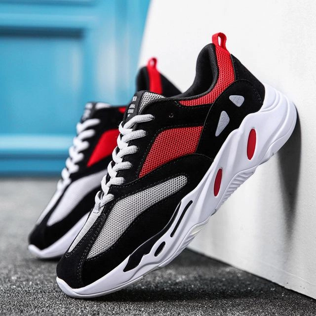 Wallpaper High Heels West Louis Street Style Breathable Sneakers