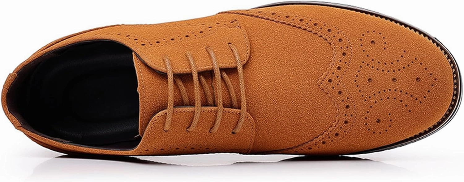 Casual Shoes Image White Dress Shoes for Men Size 8.5 Fashion Men's Breathable Men's Slip On Shoes Size 10.5 Wide Business Casual