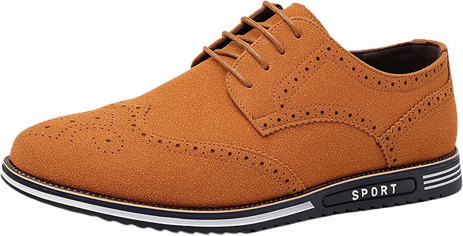 Sweet Classic Leather Casual Shoes White Dress Shoes for Men Size 8.5 Fashion Men's Breathable Men's Slip On Shoes Size 10.5 Wide Business Casual